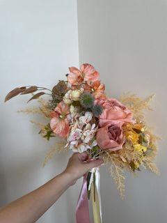 FOR RENT Rustic faux flower bouquet for wedding ROM PWS photoshoot