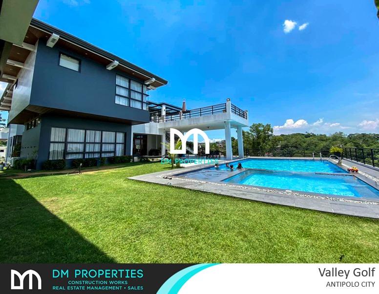 For Sale Overlooking Modern House in Valley Golf, Antipolo City