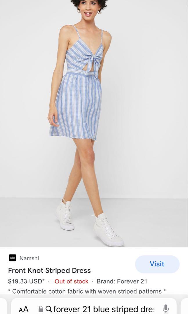 Forever 21 deals knot front dress