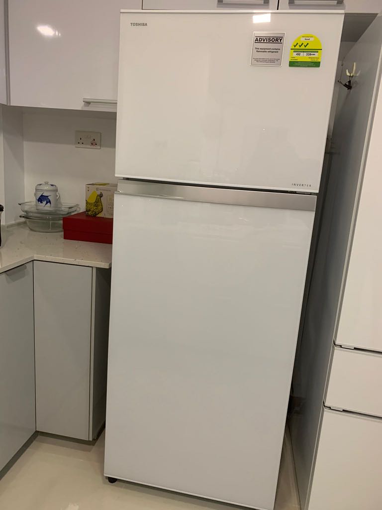 Fridge still with Courts Warranty, TV & Home Appliances, Kitchen ...