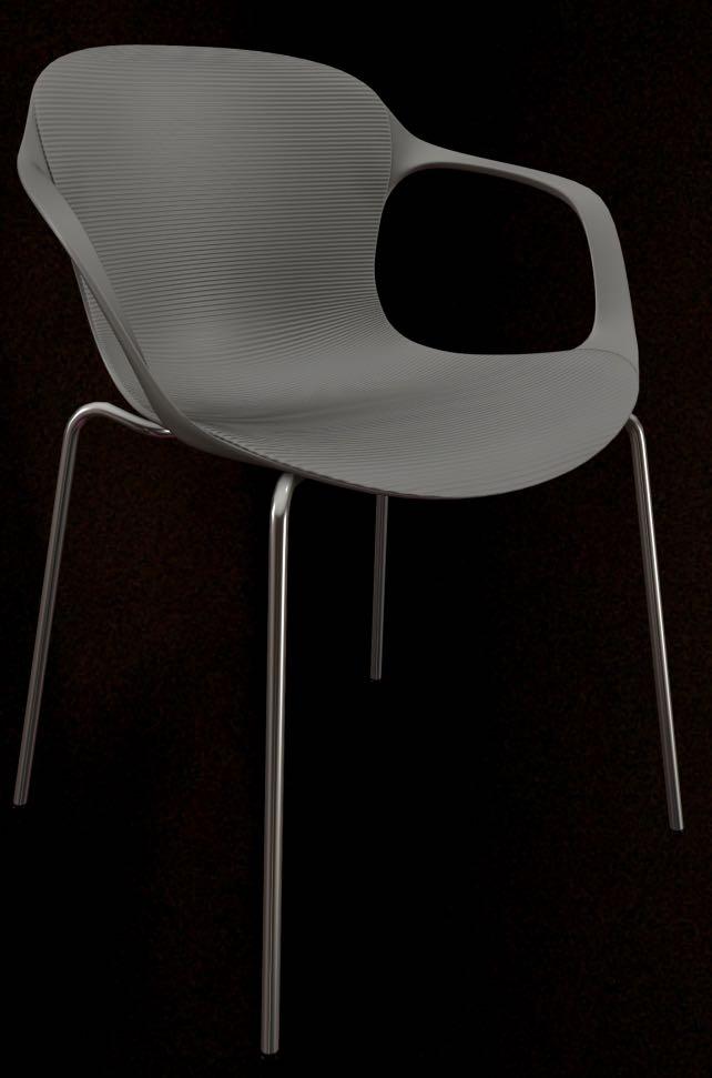 Fritz Hansen/vintage/ Armchair /chair/NAP KS60 /stackable, Furniture