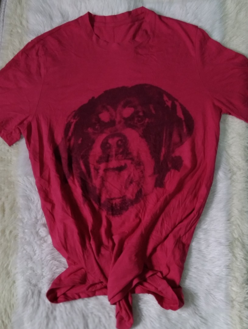Givenchy red hotsell rottweiler t shirt