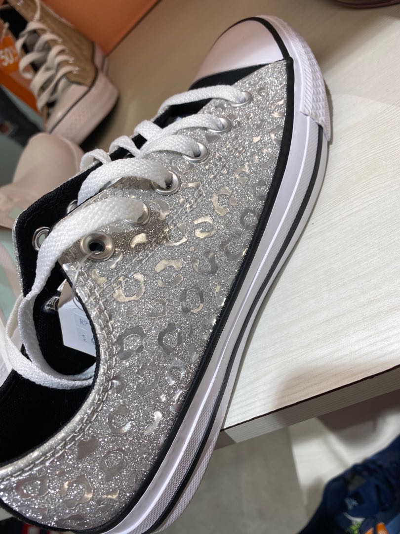 glitter chucks