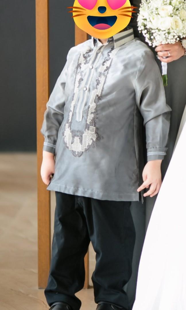 Modern barong deals for kids