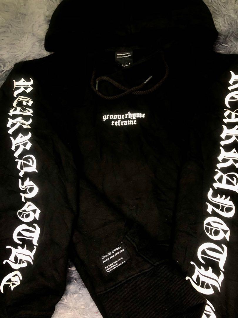GROOVE RHYME REFRAME EDITION HOODIE, Men's Fashion, Coats, Jackets and