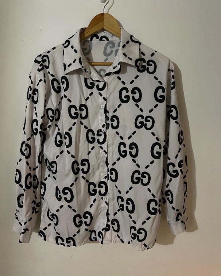 Gucci ins, Women's Fashion, Tops, Blouses on Carousell