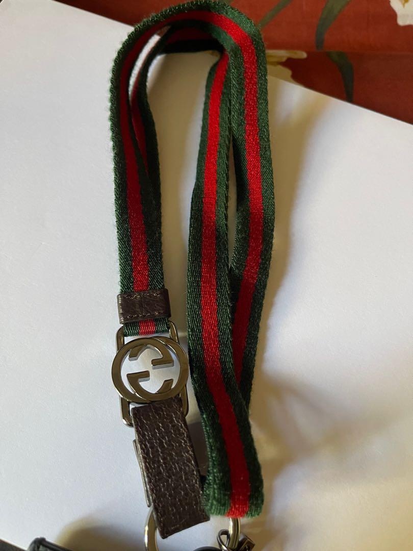 Gucci keychain hotsell lanyard