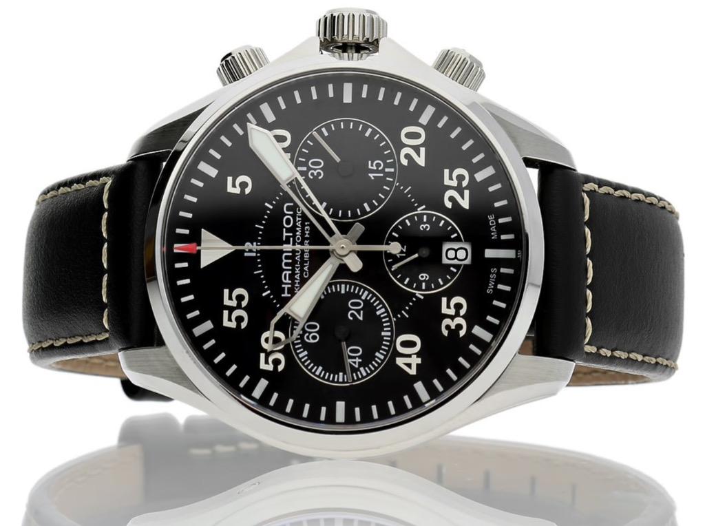 Hamilton Khaki Aviation Khaki Pilot Auto Chrono 42mm H64666735