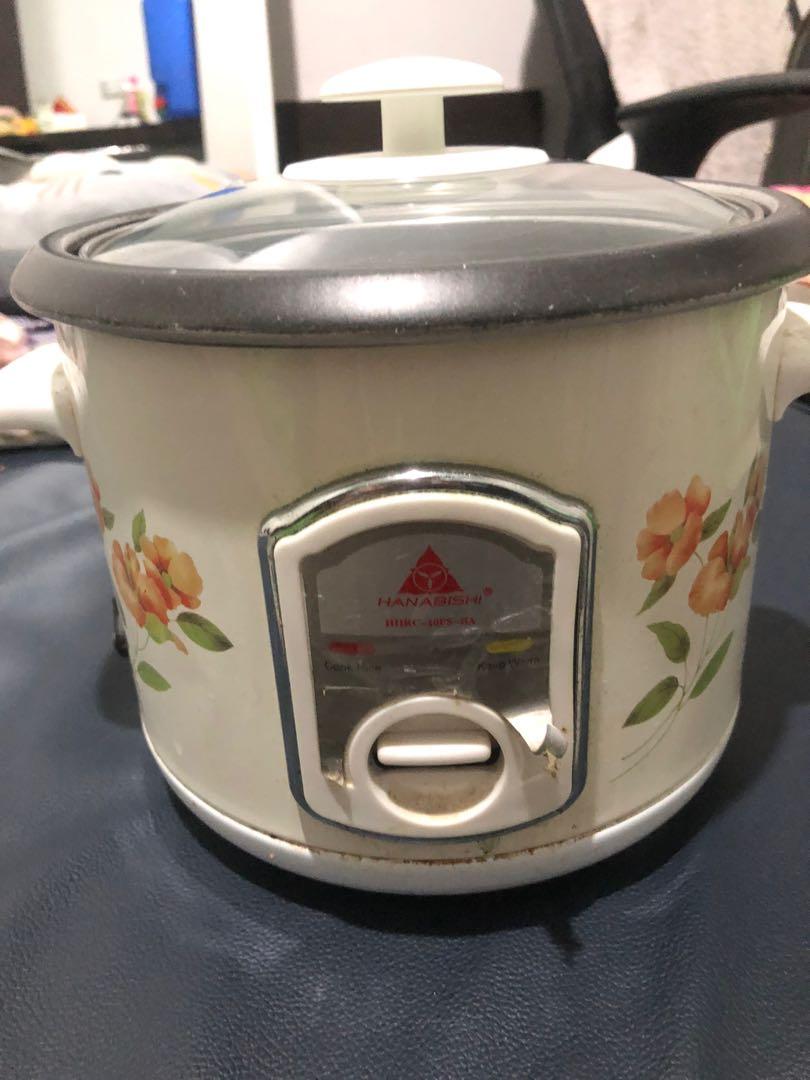 Hanabishi rice cooker (small), TV & Home Appliances, Kitchen Appliances, Cookers on Carousell