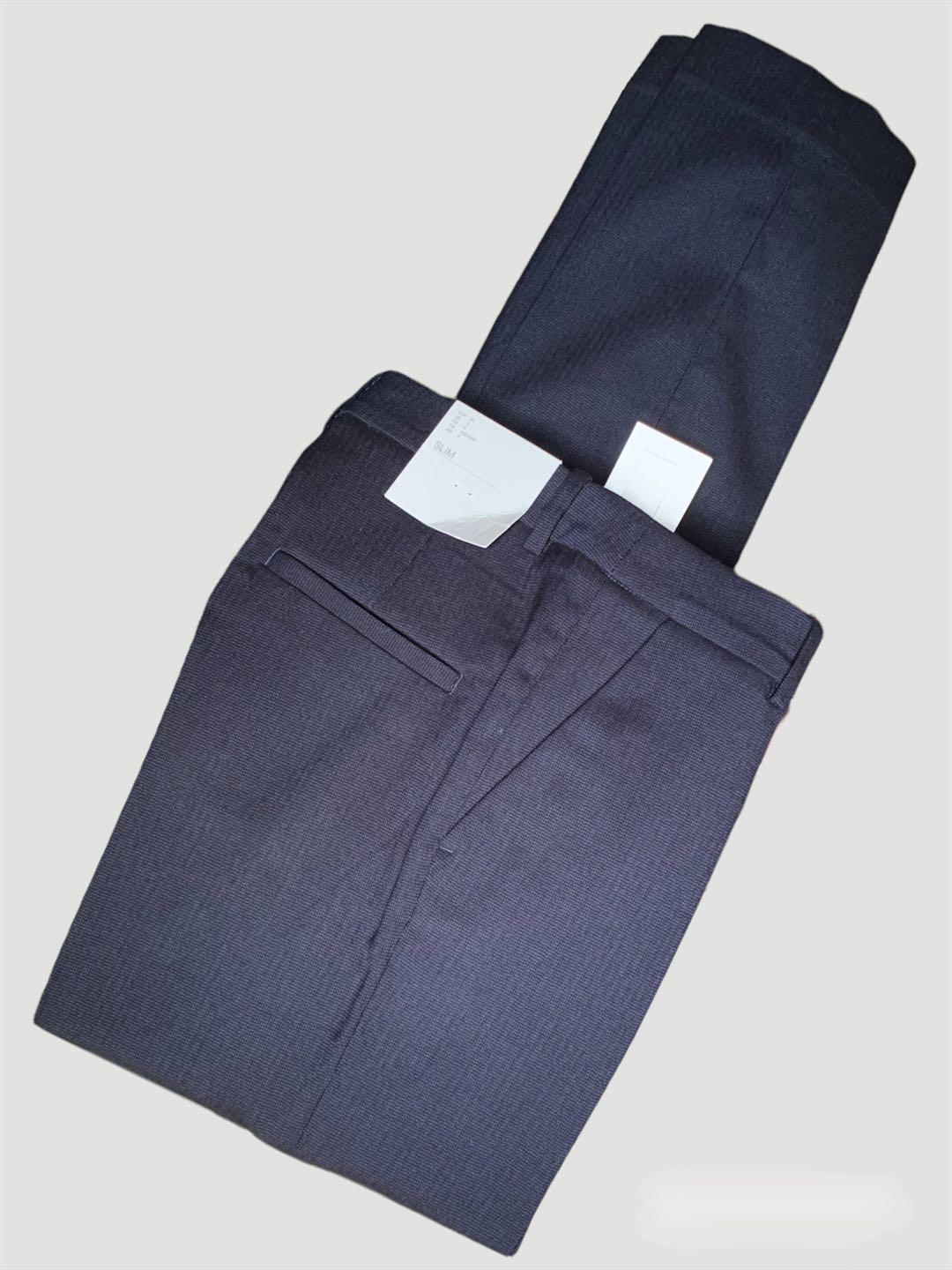 H&M Business Coat and Pants Set (Category: Coats, Jackets and Outerwear) located in Bacolod City. Submitted by ecpepbox (Listing ID 1172088459, Image 2). Description: H&M Brand new set of coat and pants for female. Coat size: Eu 34 US 4 Pants size: Slim fit Eu34 US4 with 2 side and back pockets. (see photos) Color: navy blue (dark) Tags are intact 1 SET ONLY RFS: bought wrong size naka stock na lg .