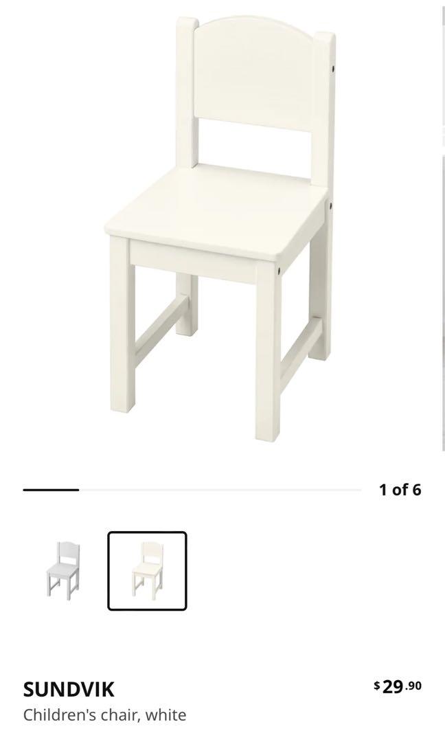 IKEA children table and chairs, Furniture & Home Living, Furniture