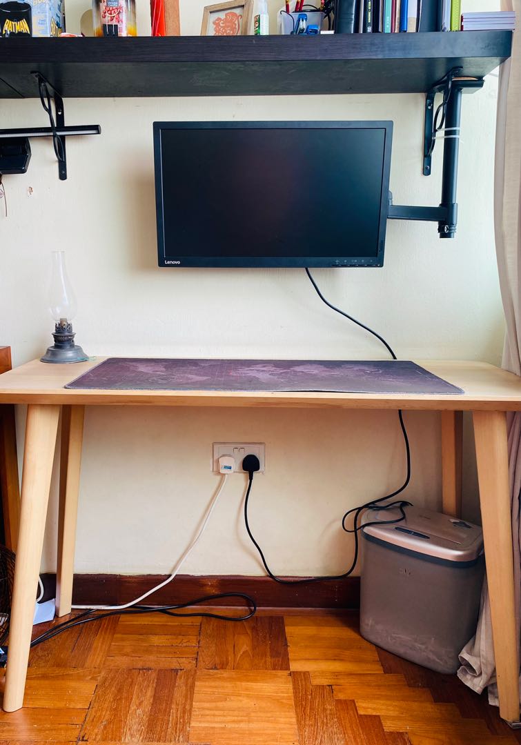 IKEA desk table top, Furniture & Home Living, Furniture, Tables & Sets