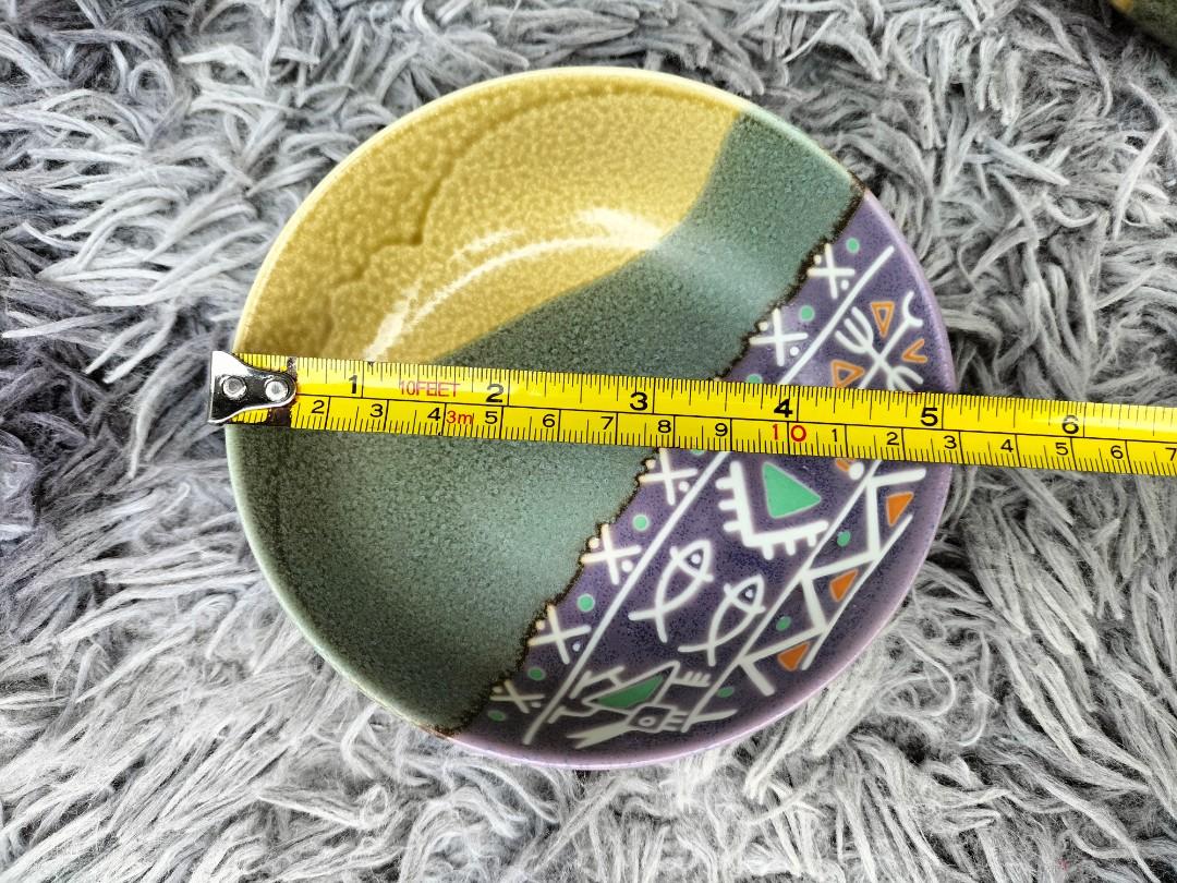 Japanese Stoneware Dinnerware Orient tempura set by Kyuyo Japan