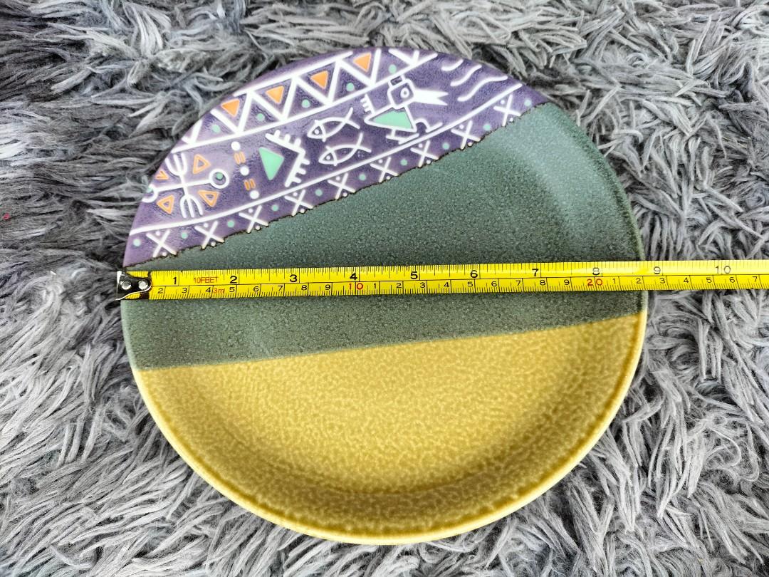 Japanese Stoneware Dinnerware Orient tempura set by Kyuyo Japan