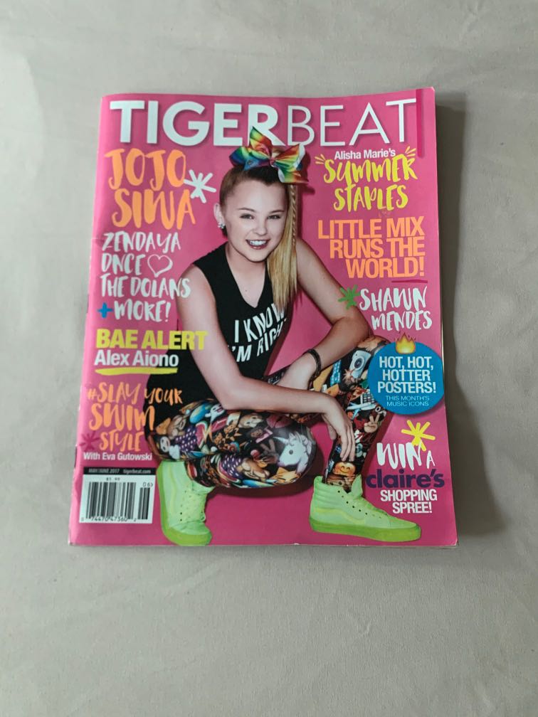 Jojo Siwa Limited Edition Magazine, Hobbies & Toys, Books & Magazines