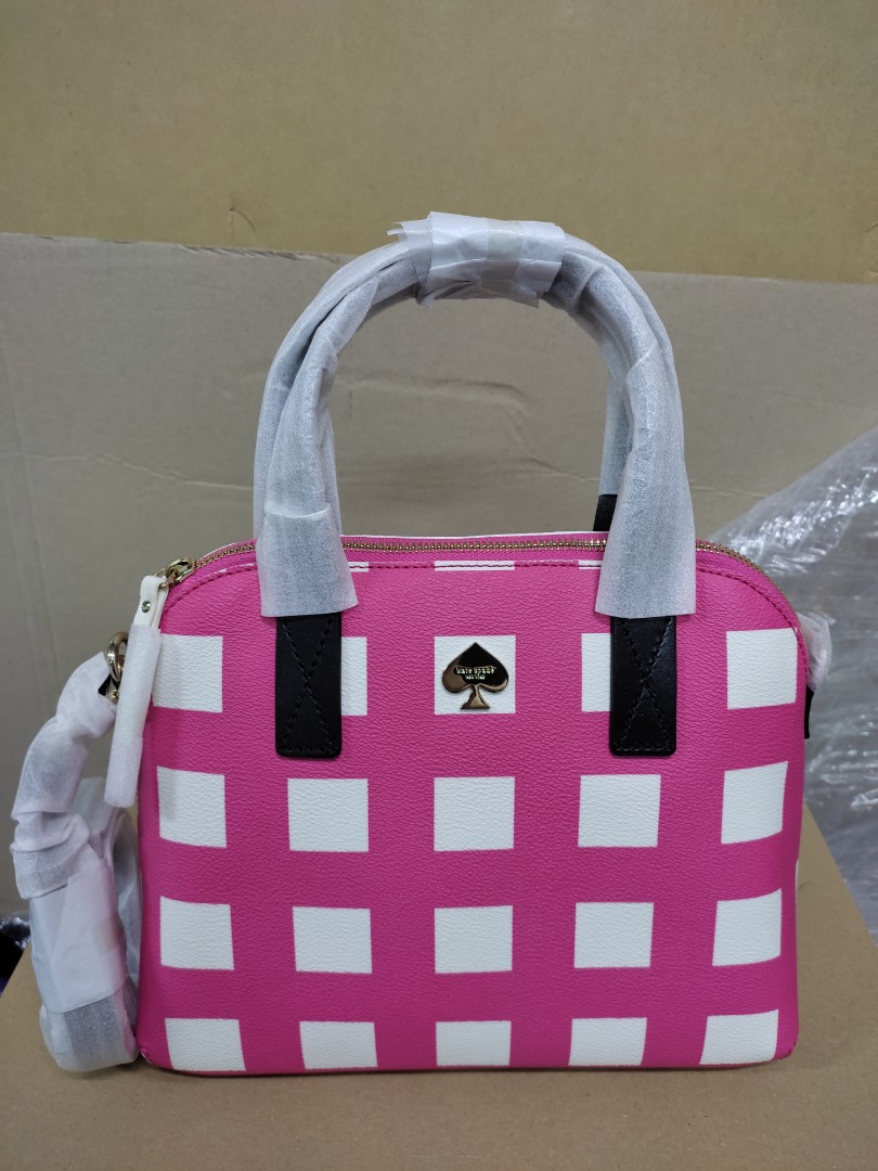 Kate Spade Checker Place, Women's Fashion, Bags & Wallets, Shoulder