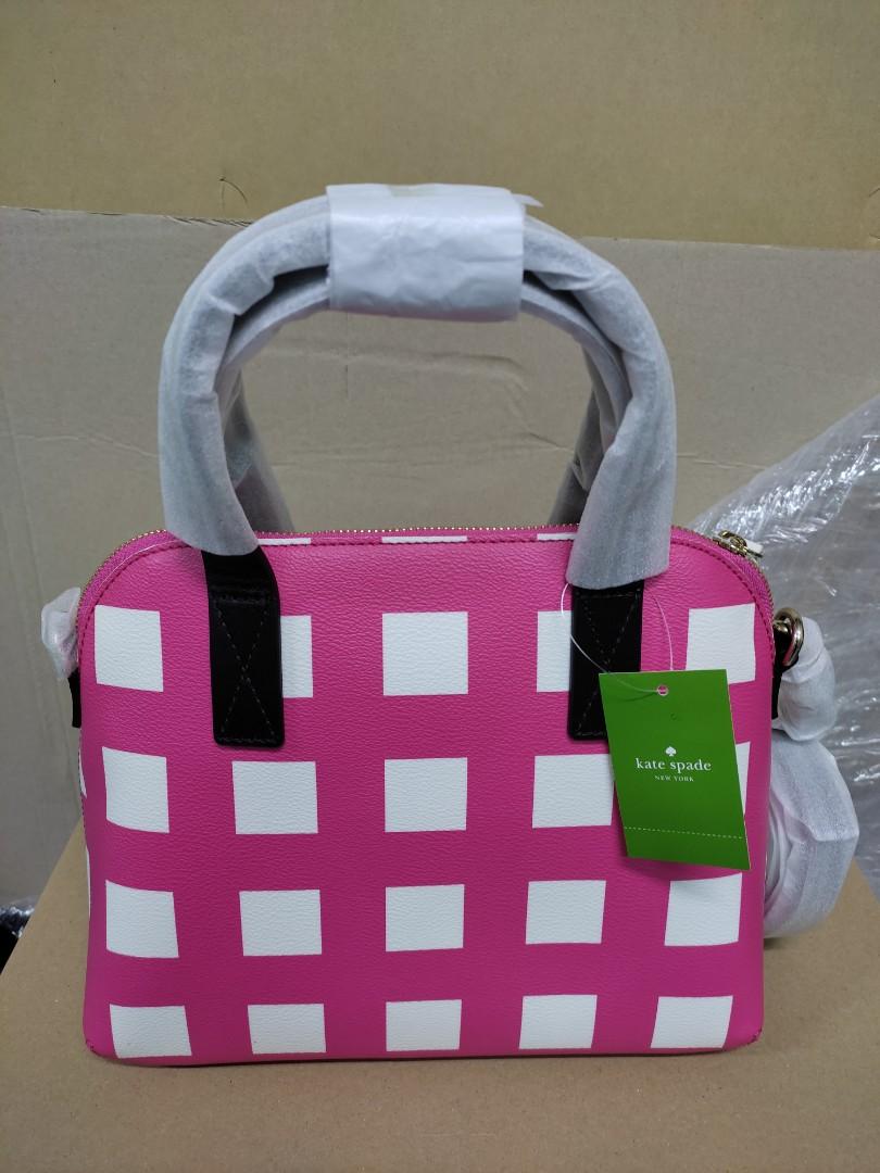 Kate Spade Checker Place, Women's Fashion, Bags & Wallets, Shoulder