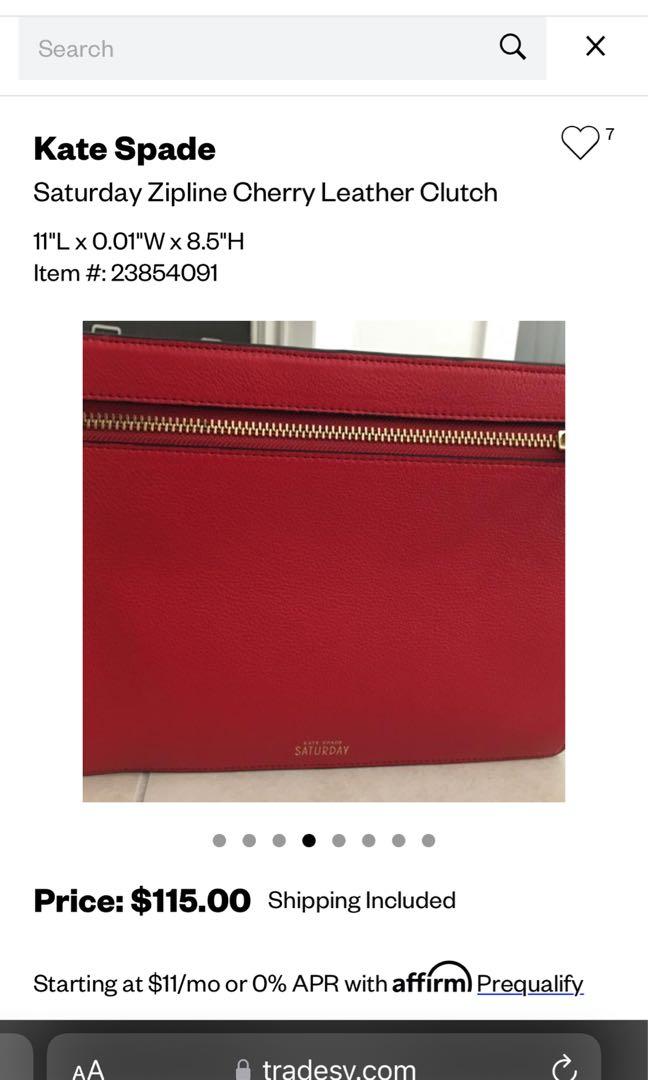 Kate Spade Clutch Bag, Luxury, Bags & Wallets on Carousell