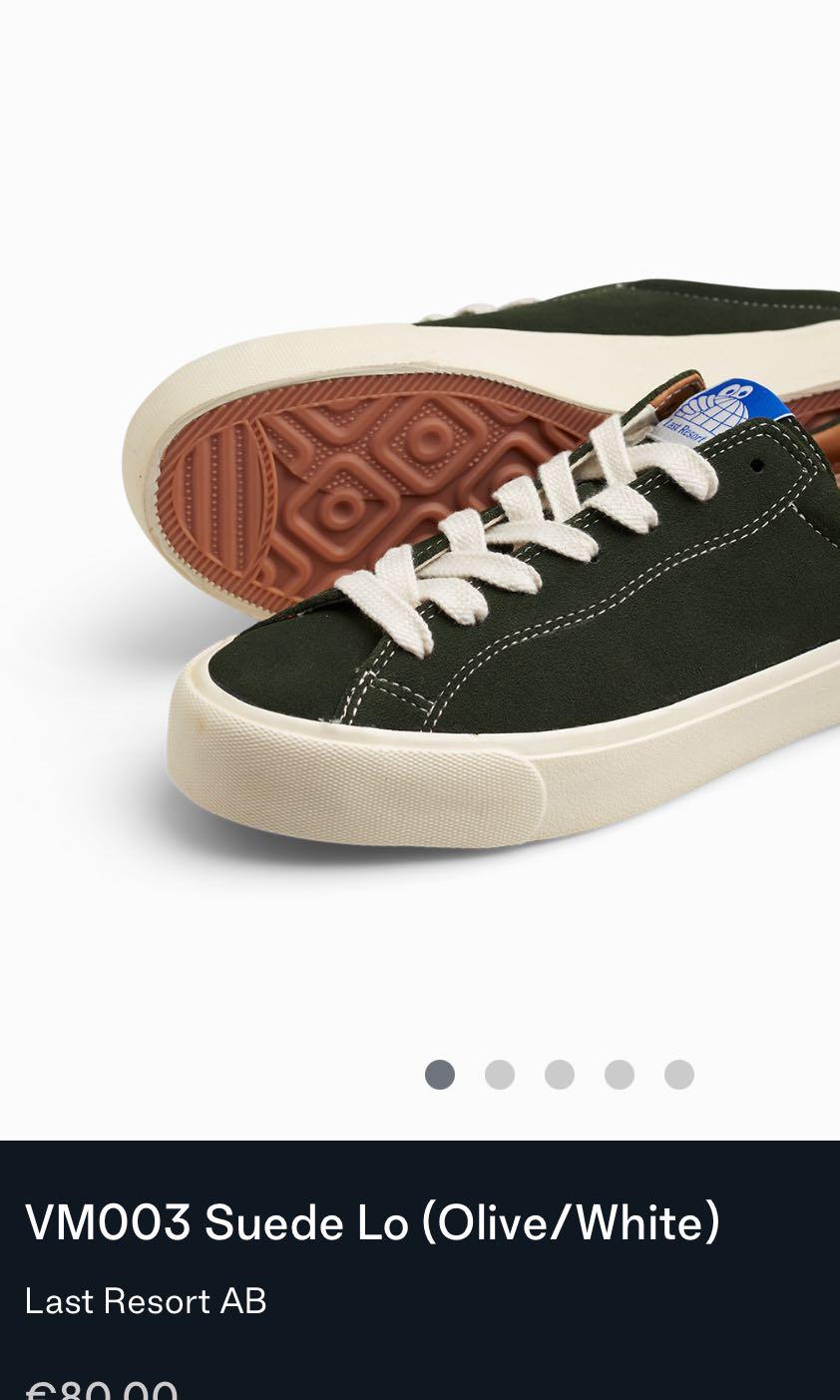 last resort skate shoes UK 5 EU 38