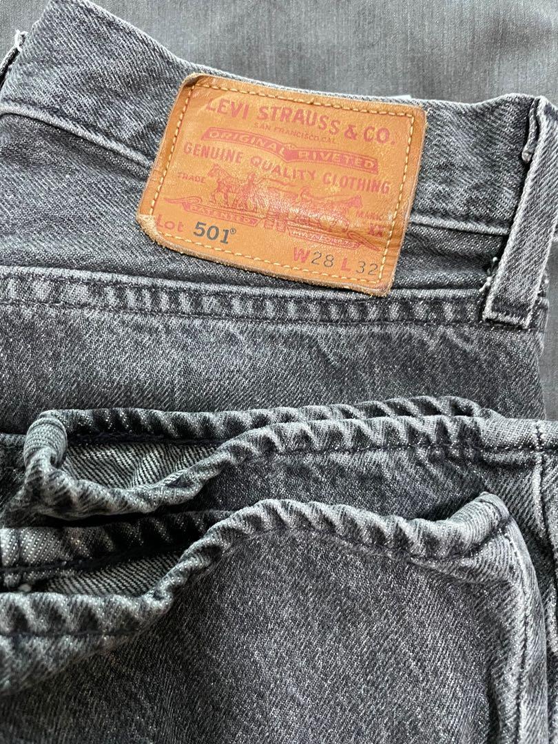 Levis 501 Mens Jeans W28, Men'S Fashion, Bottoms, Jeans On Carousell