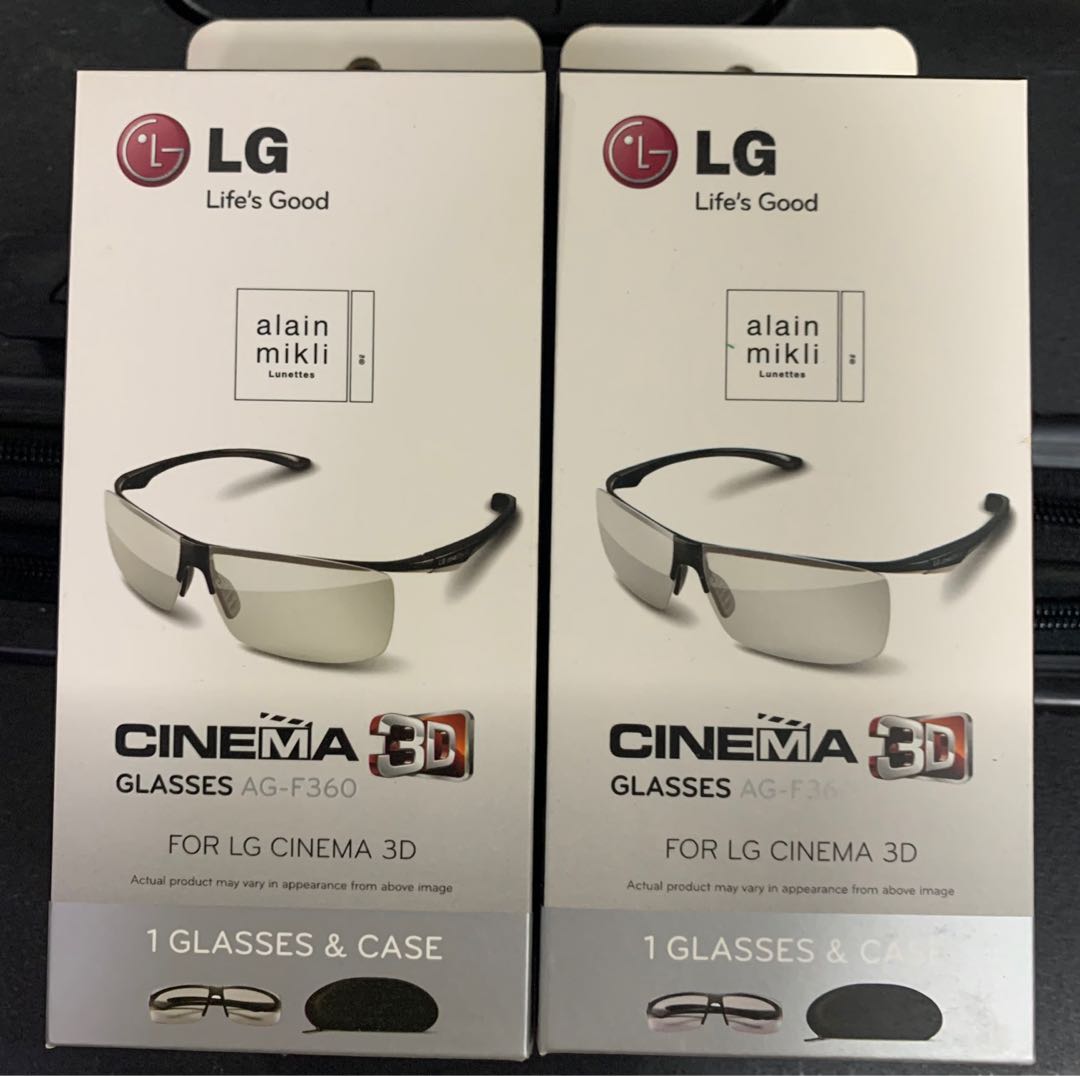 Lunettes 3d lg clearance