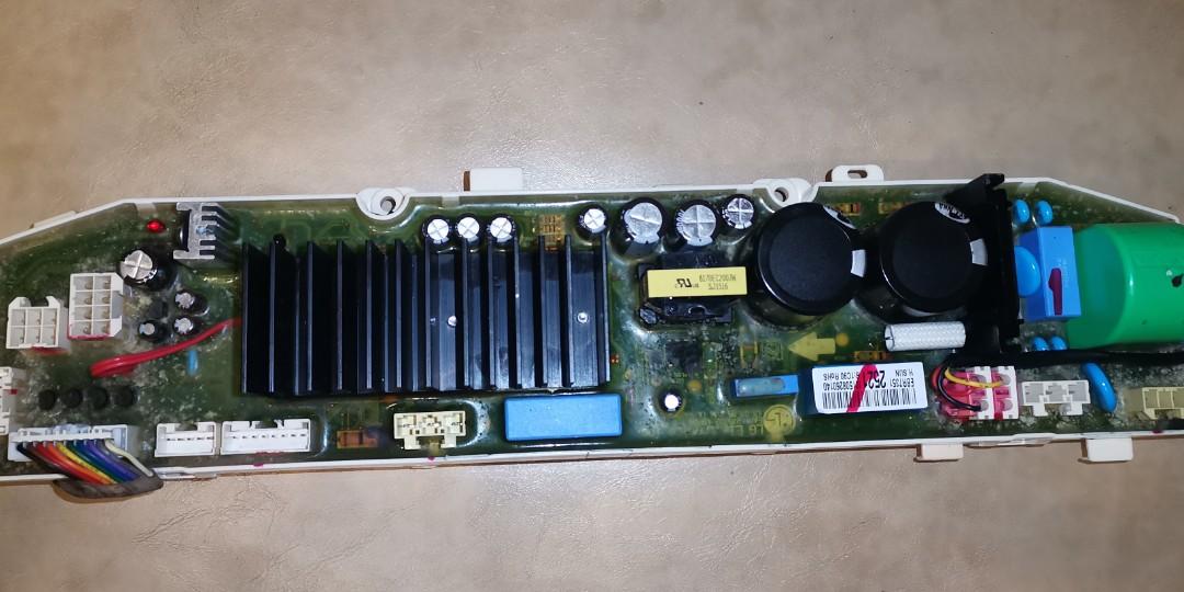 LG washing machine dryer inverter board (Category: Washing Machines and Dryers) located in Manila. Submitted by latestproduct (Listing ID 1172211564, Image 2). Description: LG washing machine dryer inverter board Tel 85109484 09331240862.