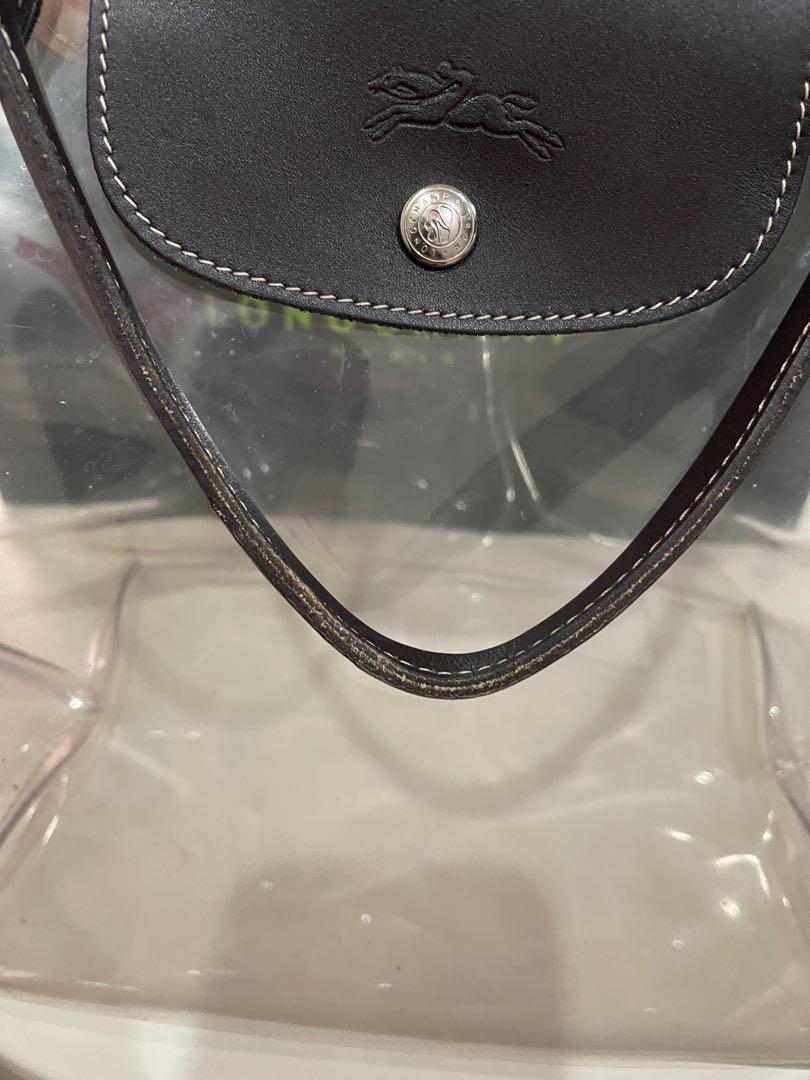 Longchamp limited edition transparent bag
