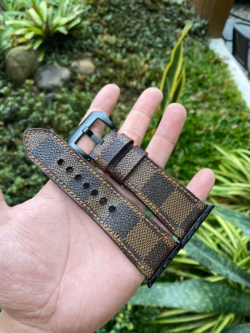 LV Damier Apple Watch Strap 42mm by tunx