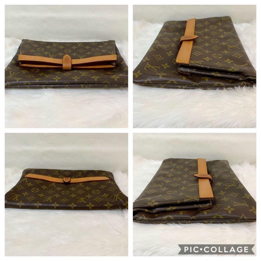 Authentic Louis Vuitton Pilante monogram clutch