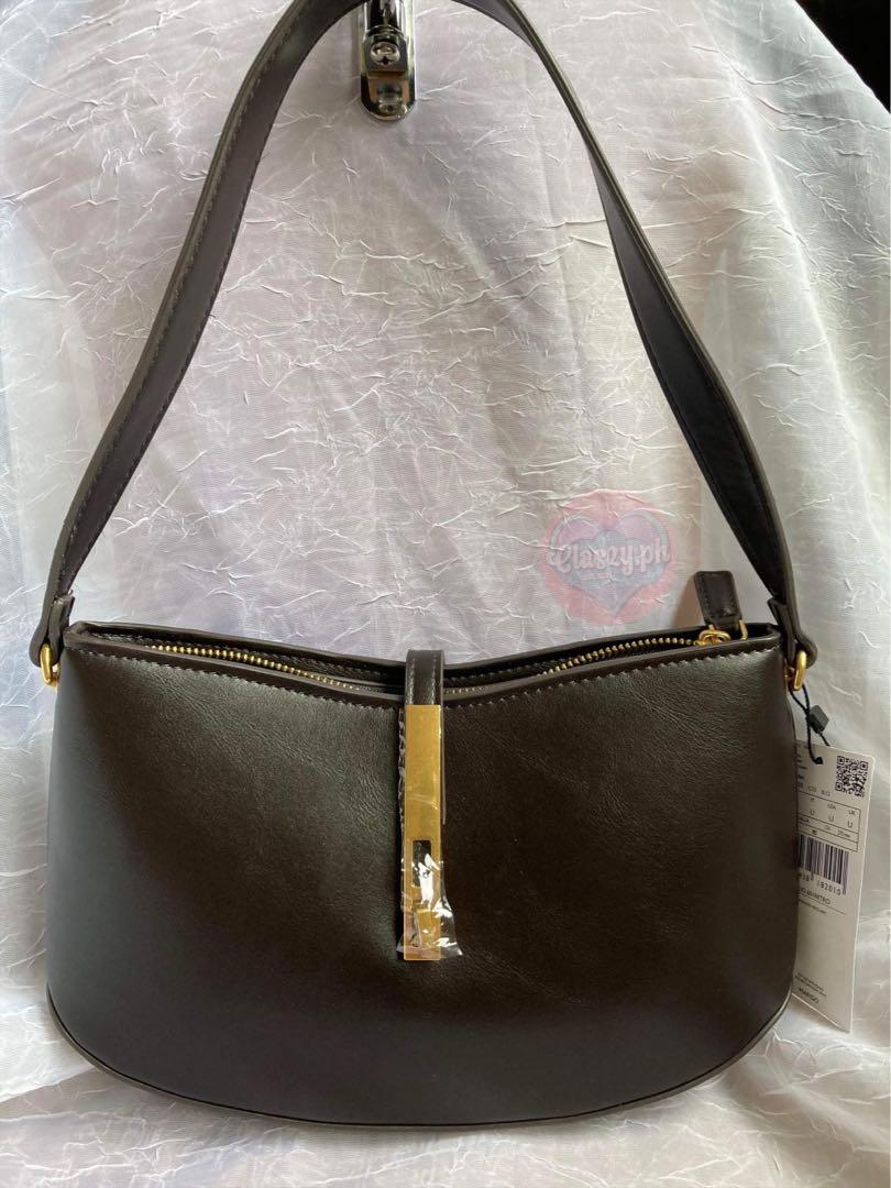 Mango buckle baguette bag clearance