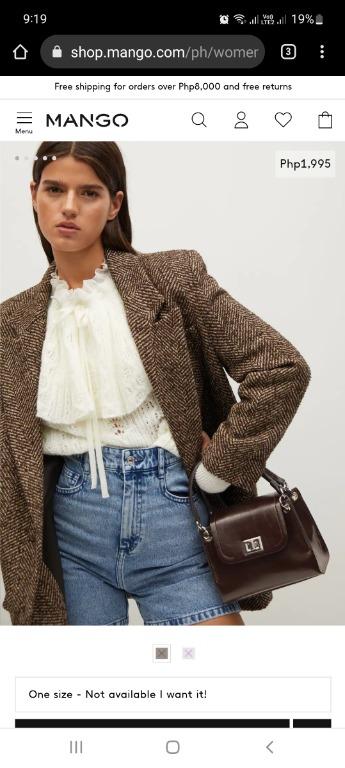 Mango rigid hotsell mini bag