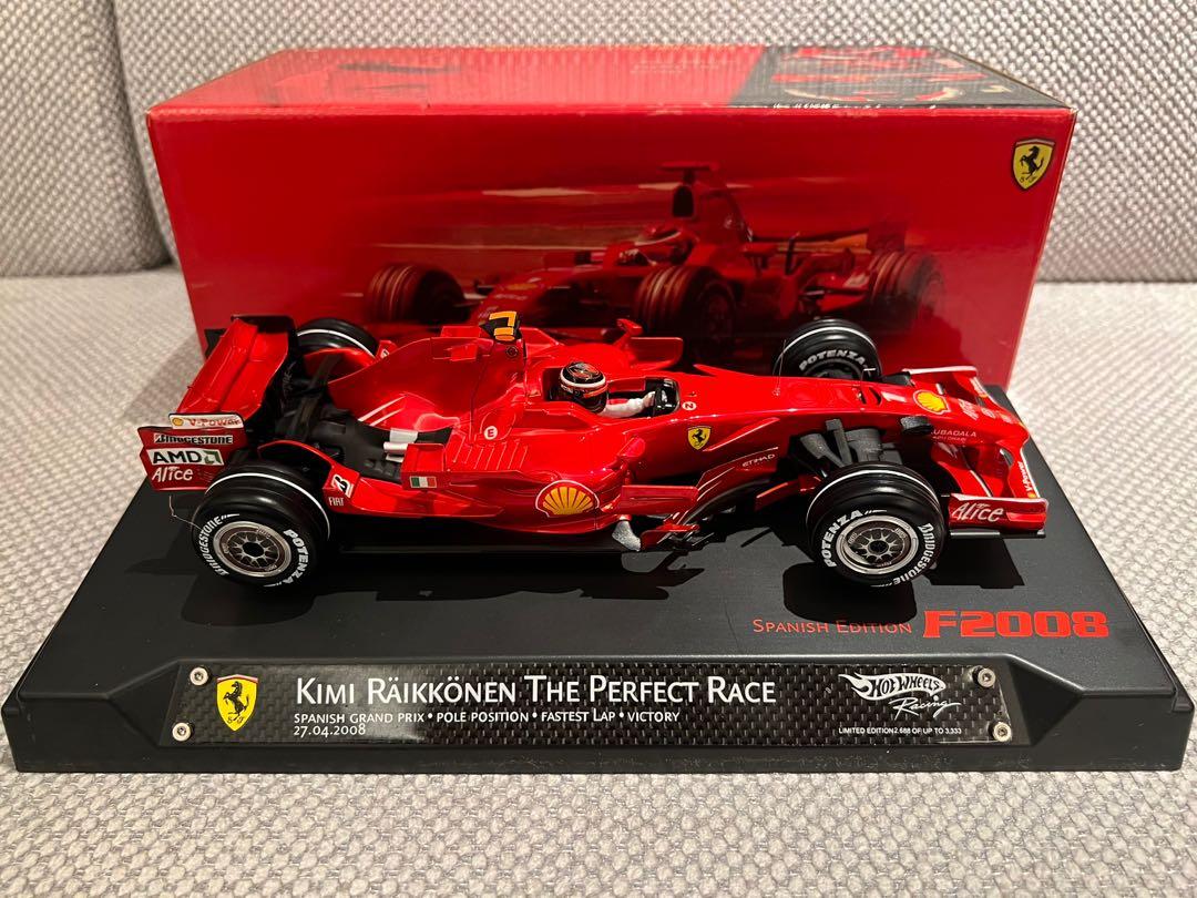 Grand Prix】ホットウィール Ferrari F2008 ライコネン ホットホィール