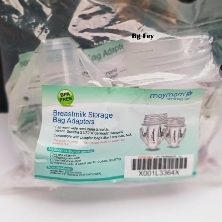 Maymom Breast Milk Storage Bag Adapter