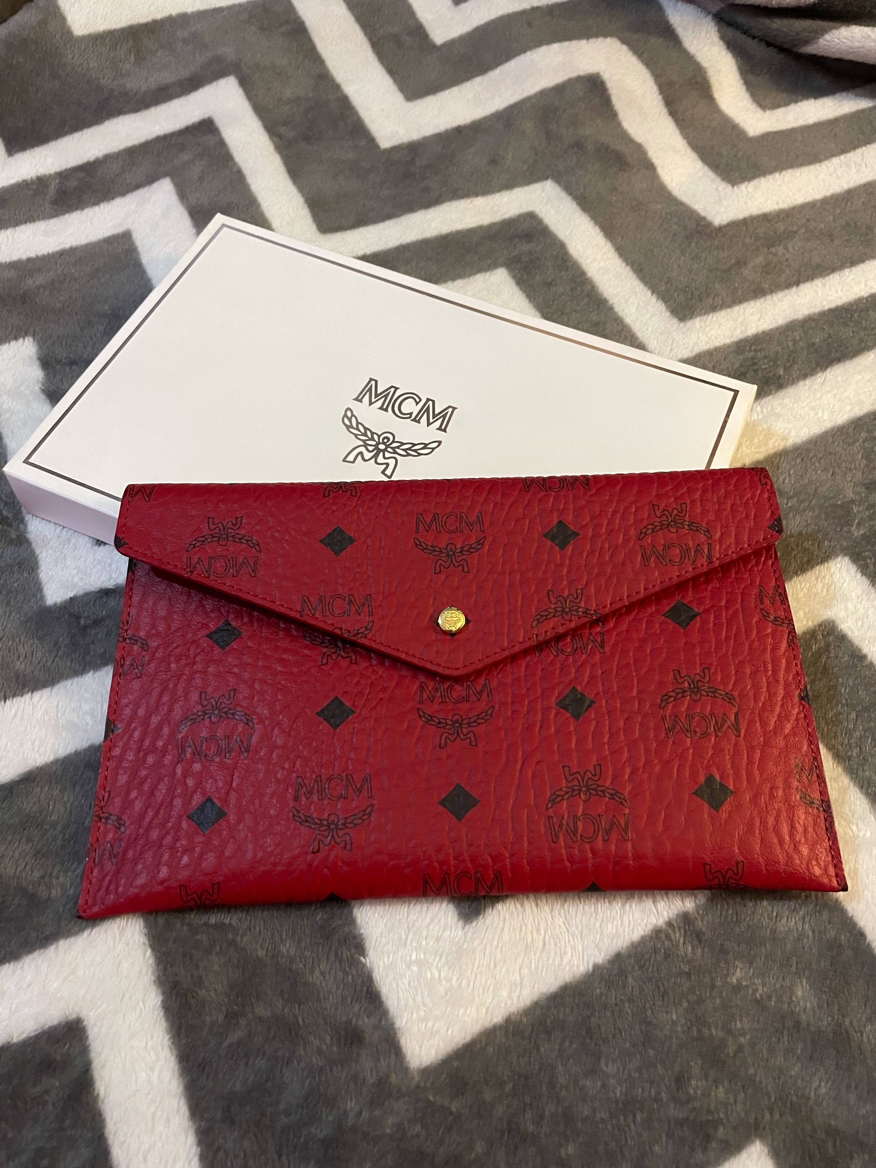 MCM Envelope Clutch Women s Fashion Bags Wallets Purses