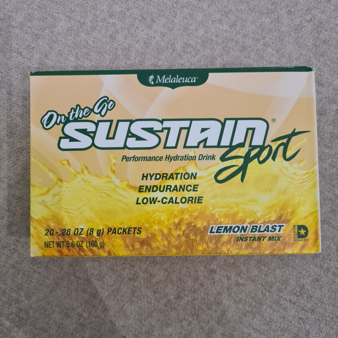 Melaleuca Sustain Sport Drink (Lemon Blast), Health & Nutrition, Health