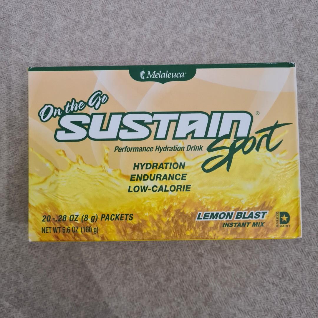 Melaleuca Sustain Sport Drink (Lemon Blast), Health ...
