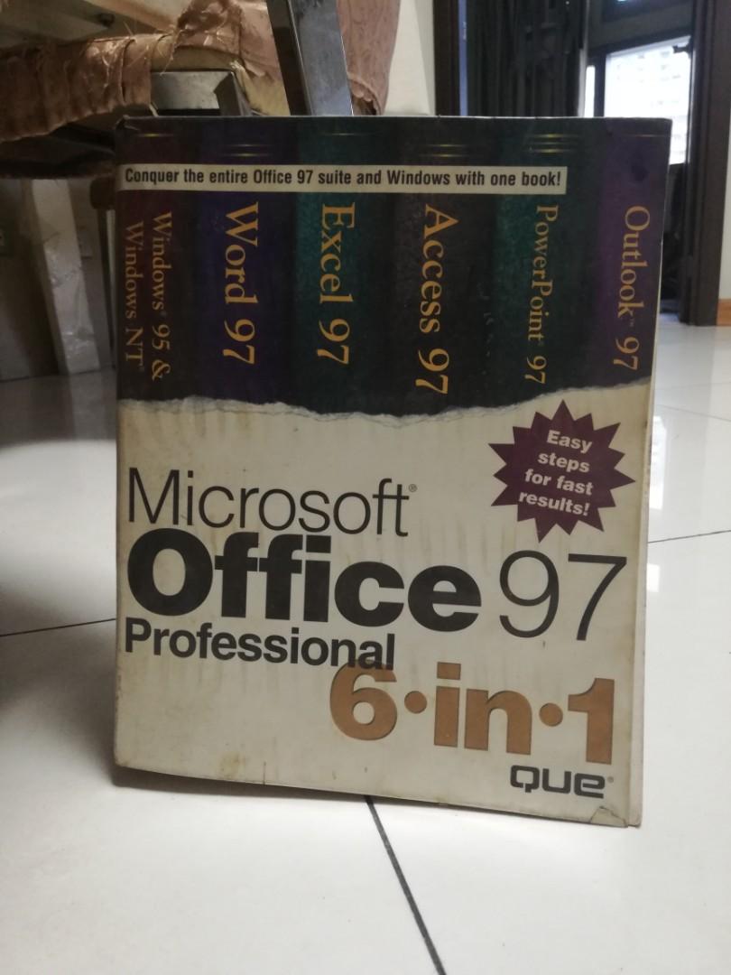 Microsoft Office Professional 97 6 in 1, Hobbies & Toys, Books & Magazines,  Magazines on Carousell