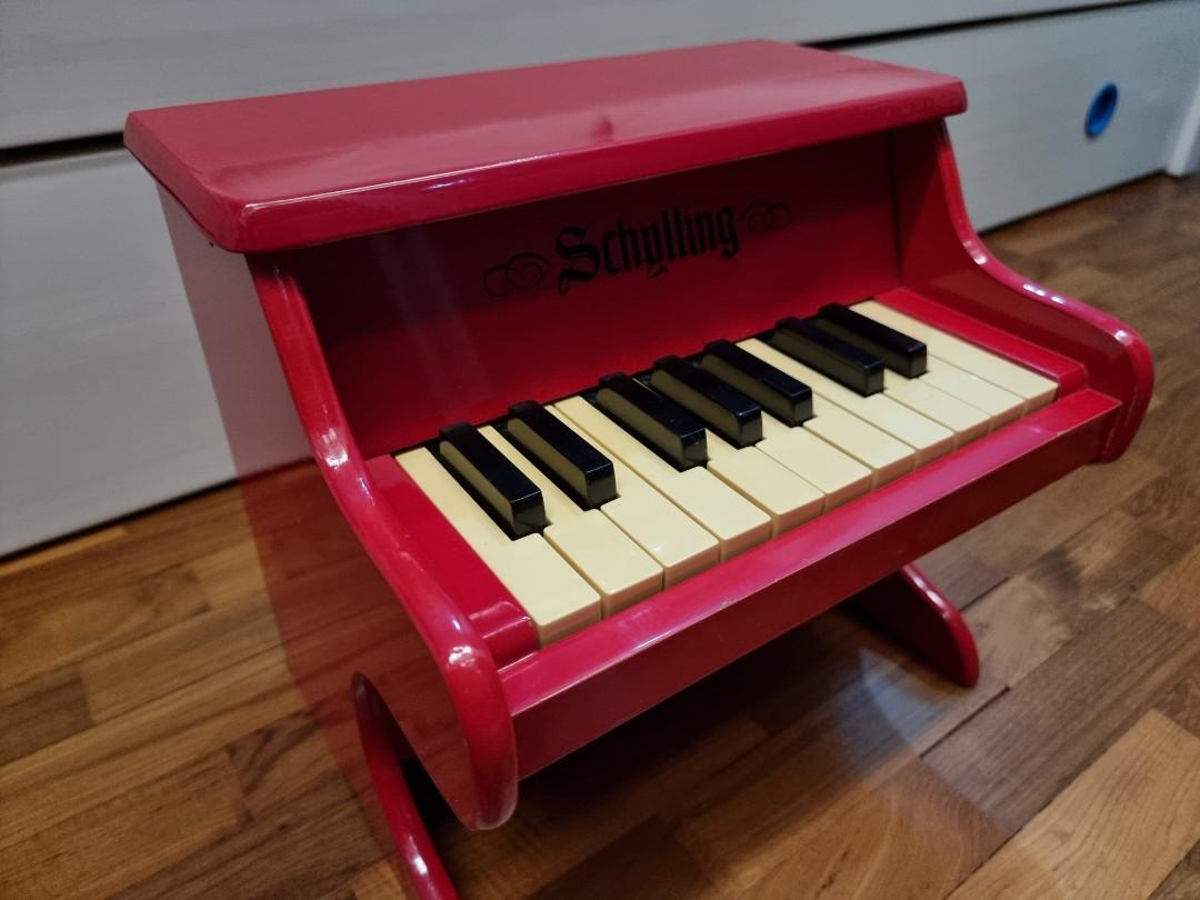 Schylling mini red 2025 piano
