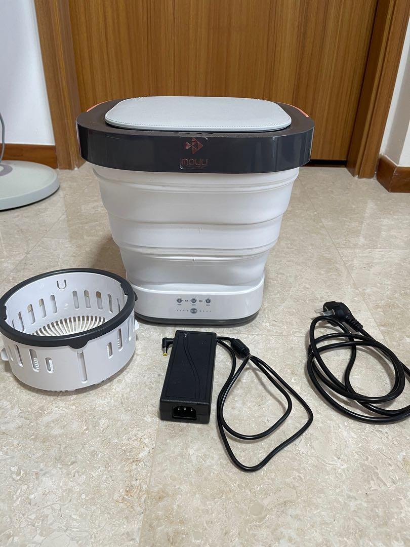 Moyu wash machine XPB08F2 2 in 1 portable foldable mini washer clothes