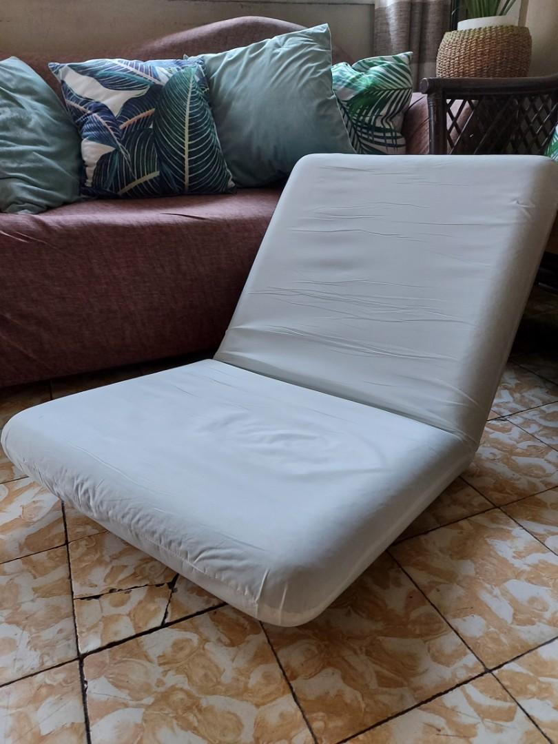 Muji floor chair with reclining function, Furniture & Home Living