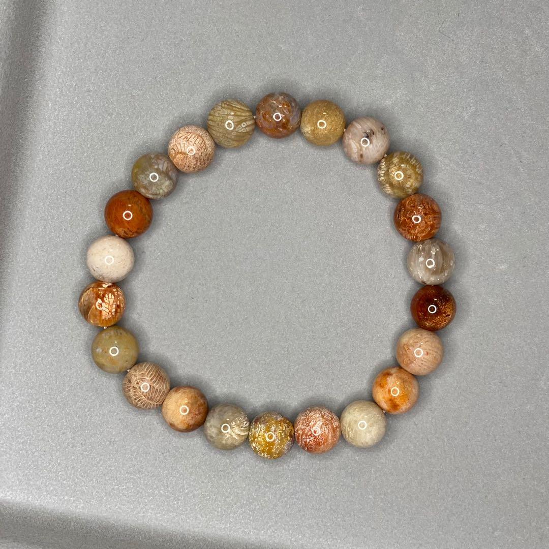 Coral jade outlet bracelet