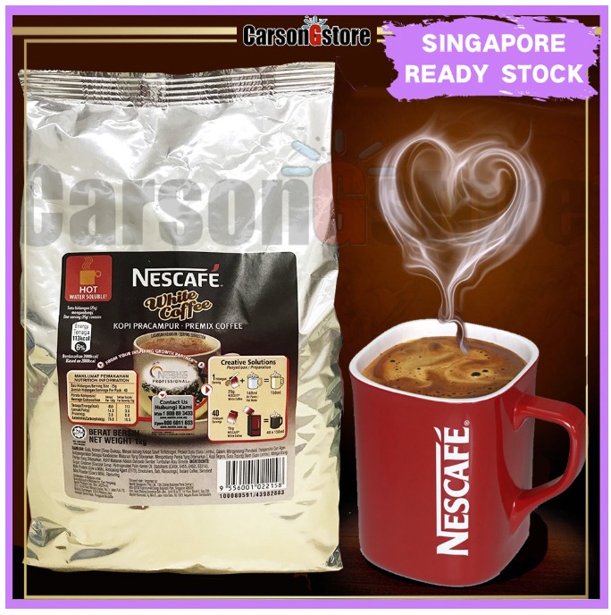 NESCAFÉ® White Coffee PREMIX Powder 1000g [SINGAPORE READY STOCK], Food