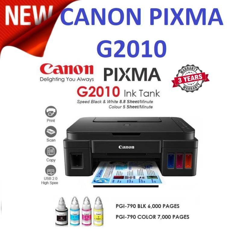 NEW Canon G2010 ink tank printer 3 years canon warranty 3in1 printer available at seremban 2