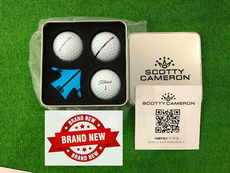 NEW Scotty Cameron Aero Alignment Tool Kit Turbo Blue (Includes