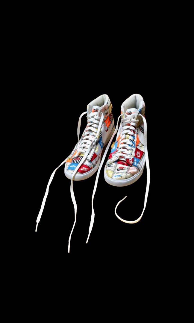 Nike blazer patchwork on feet new arrivals