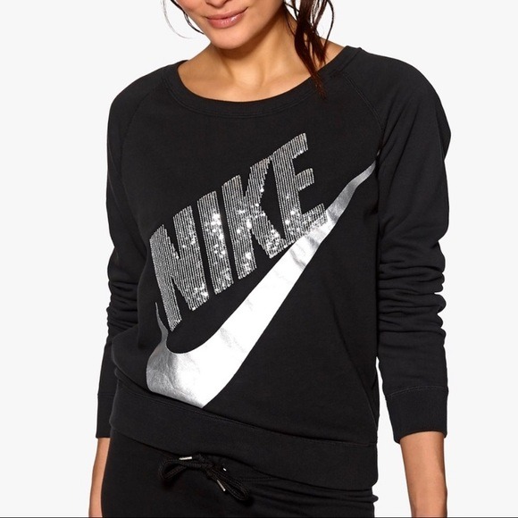 Nike sequin sweatshirt online