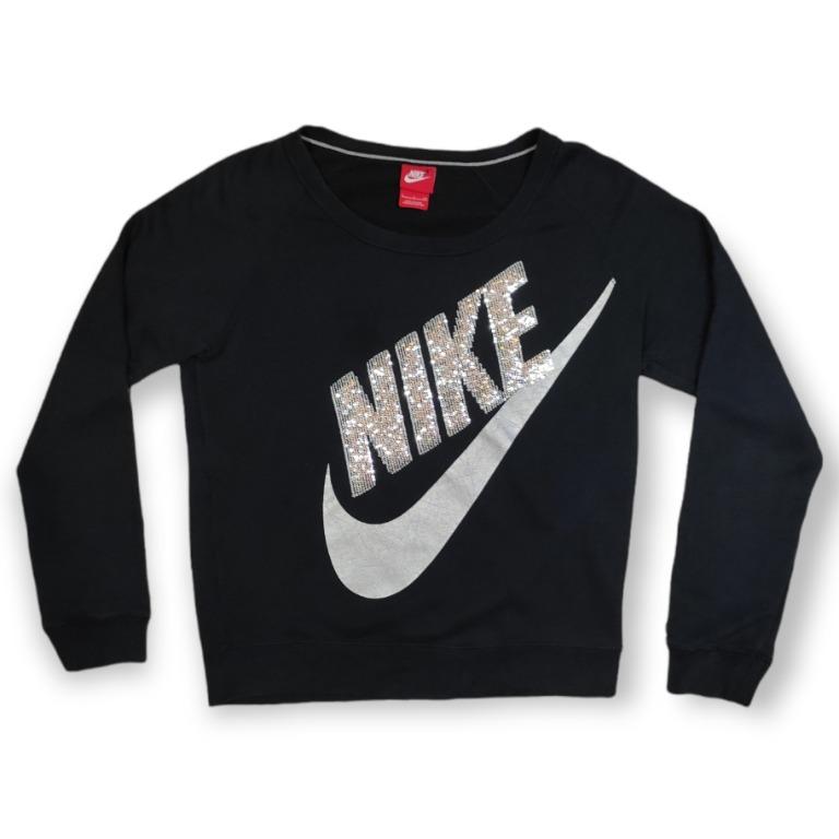 Sequin nike sweatshirts women's store