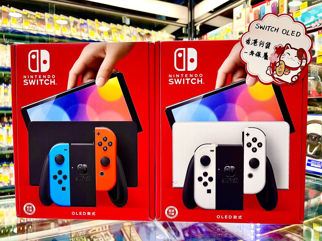 Nintendo Switch OLED 全新香港行版, 電子遊戲, 電子遊戲機, Nintendo