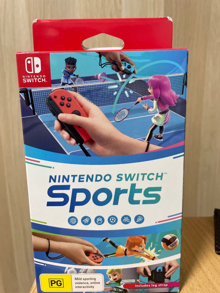 SG] Nintendo Switch Sports [Includes Leg Strap] For Switch Gen1&2