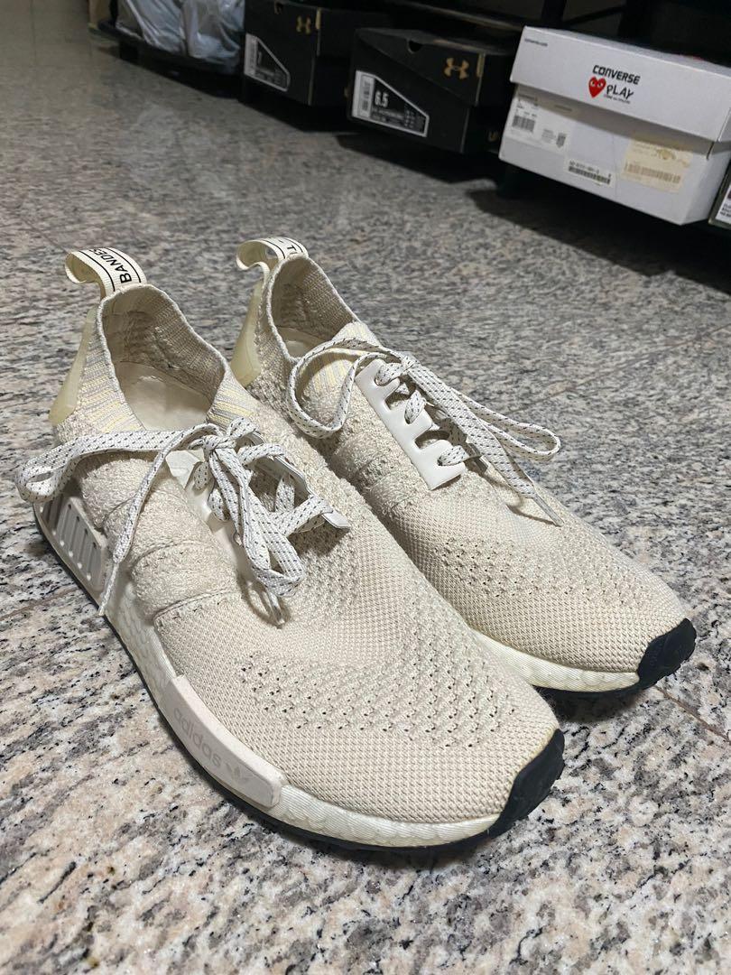 Adidas nmd top r1 primeknit beige